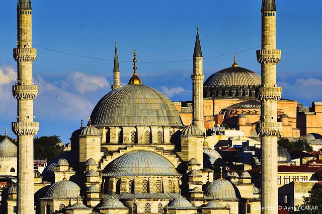 Hagia Sophia and New Mosque Istanbul