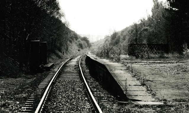 Great Central Railway at East Leake station, Nottinghamshire.