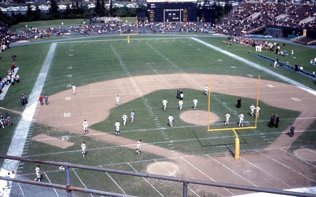 Memorial Stadium Baltimore Colts vs LA Rams 1969