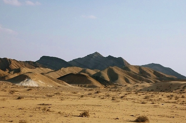 Deep in the Sinai Peninsula, Egypt