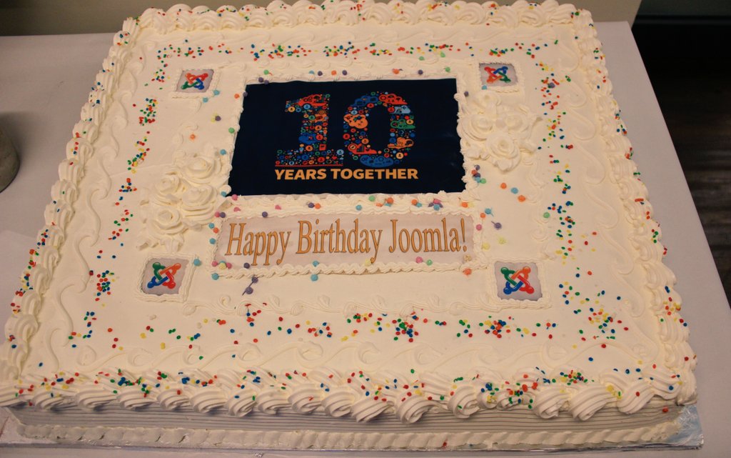 Birthday cake at jd15de