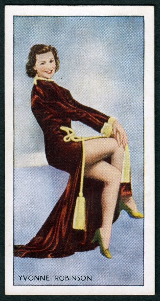 Cigarette Card - Dancer, Yvonne Robinson