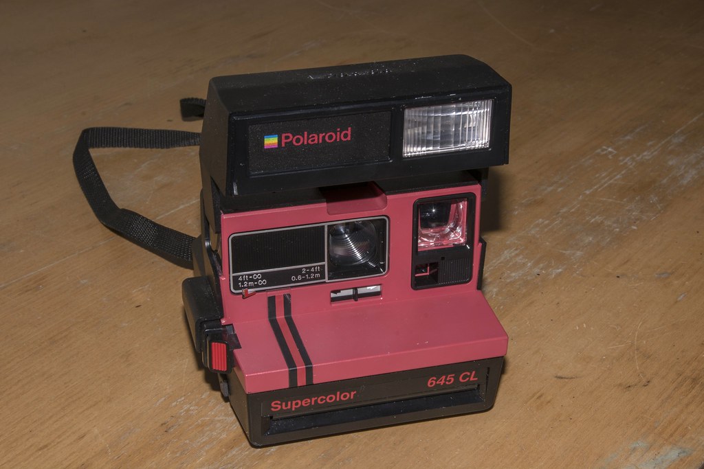 cijfer letterlijk sjaal Polaroid Supercolor 645 CL | Red limited edition of Polaroid… | Flickr