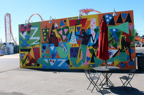Brooklyn - Coney Art Walls: Nina Chanel Abney