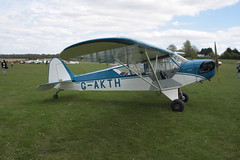 G-AKTH Piper J3C-65 Cub Popham 130512