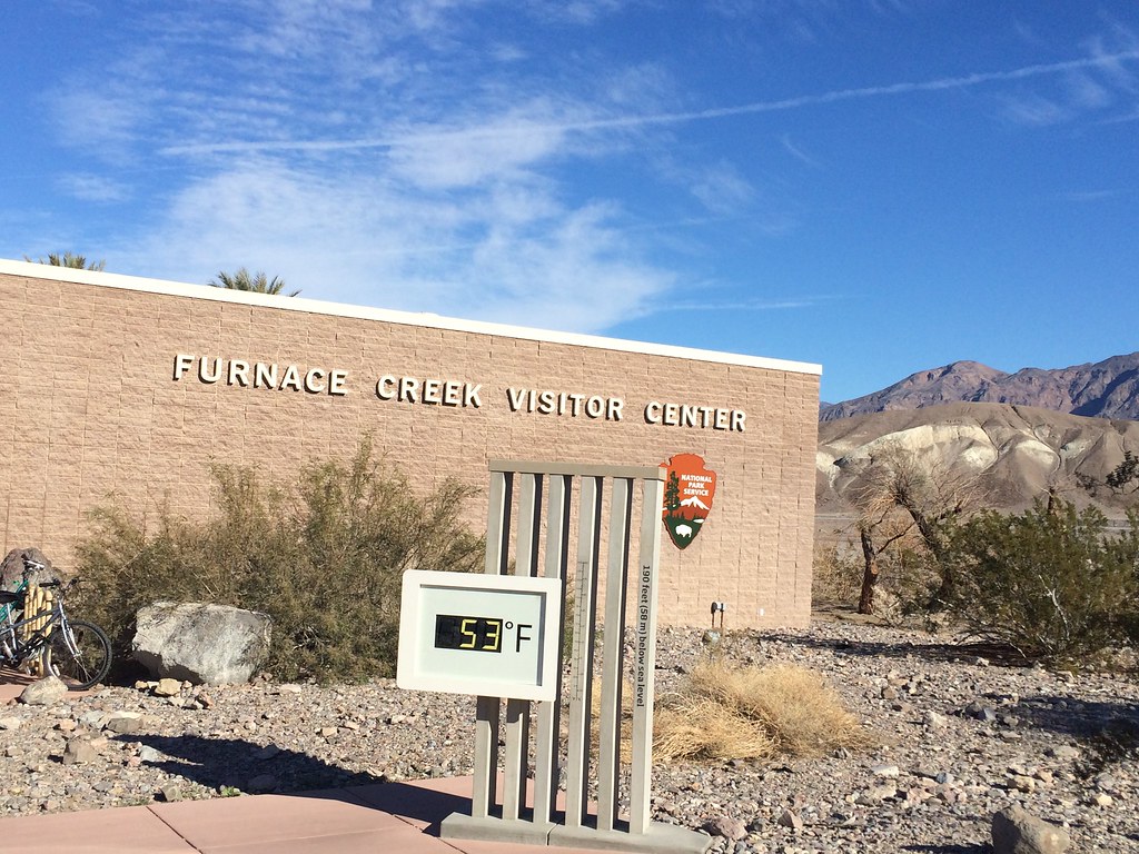 Furnace Creek Visitors Center in Death Valley