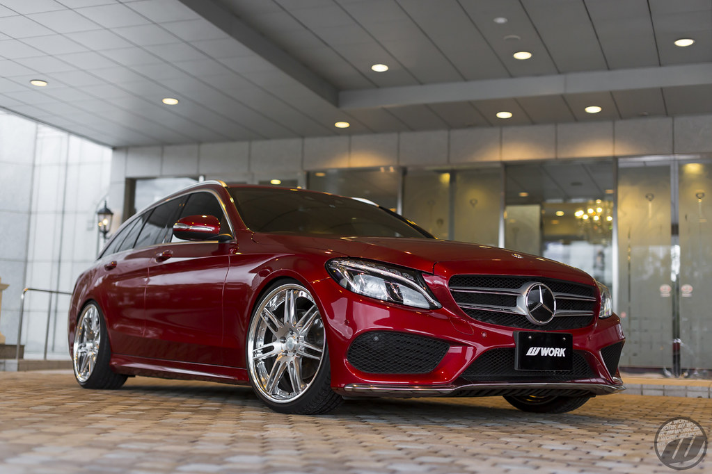 ARIOS Mercedes Benz C Wagon on WORK Gnosis GR202 | WORK Wheels 