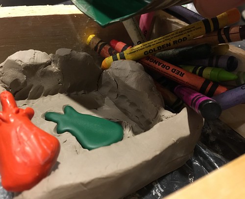 Family Workshop: Recycled Crayon Casting