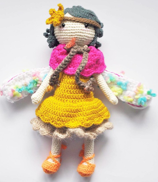 Pixie style  #clouwhimsicaldoll #cloudoll #crochetofinstagram #amigurumipattern #handmadedoll #etsyshopcrochet #crochet