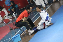 M. Hafidz with coach Doni Yudaka