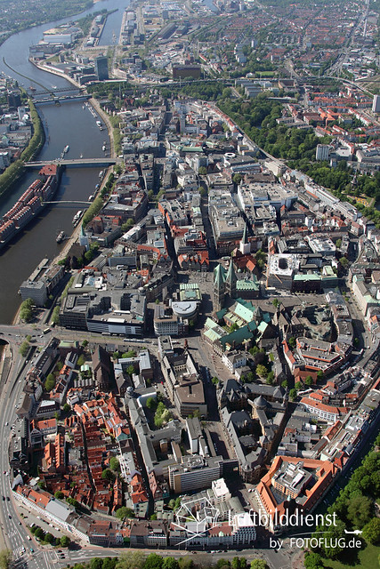 Luftbild Bremen Altstadt 2015