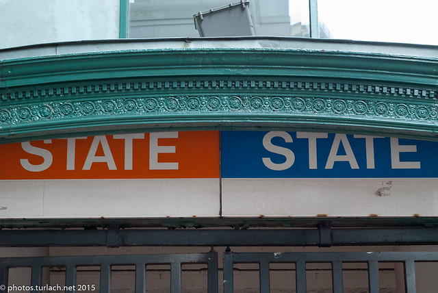 State Orange State Blue