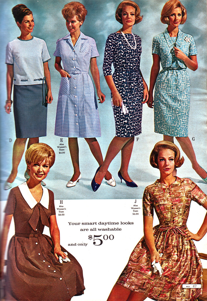 Wards 67 ss six dresses | jsbuttons | Flickr