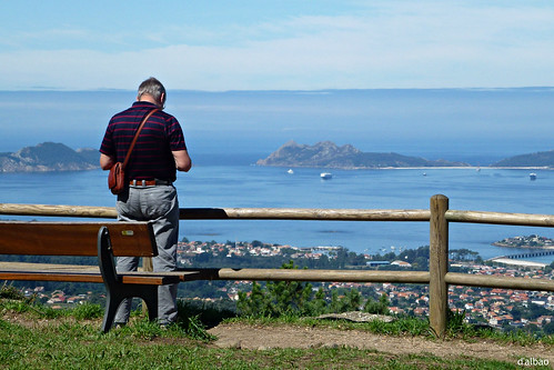 sea panorama landscape lumix mar photographer paisaje galicia viewpoint fotógrafo mirador vigo ríadevigo islascíes klausdolle dalbao francodalbao