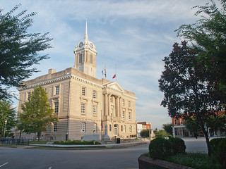 Sunlit Courthouse