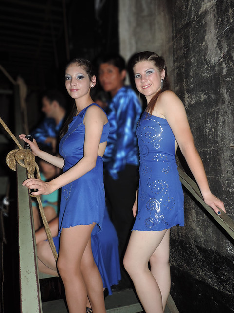 Young salsa dancers