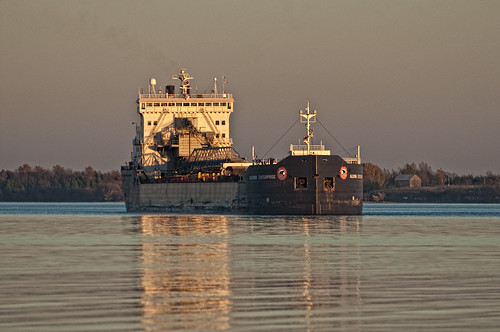 sunset ontario bath ship lakeontario laker northchannel bulkcarrier marinetrafficcom