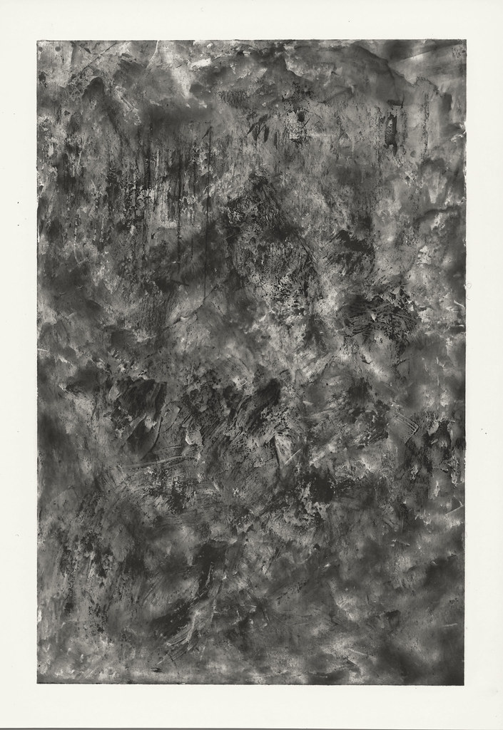 untitled | graphite and cold wax on paper 29.6 x 21.0 cm | Ken Rowe ...