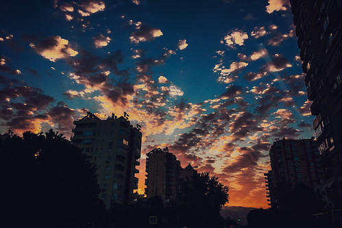 cameraphone autumn sunset sky apple silhouette clouds buildings turkey evening asia sundown dusk türkiye antalya meltem iphone 土耳其 iphone6