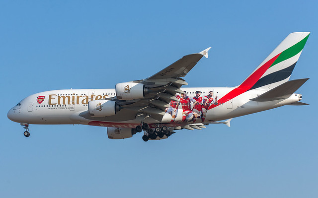 Emirates Arsenal A380