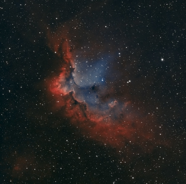 Wizard Nebula in R(False G)B