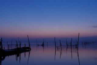 Dawn of lake Inba