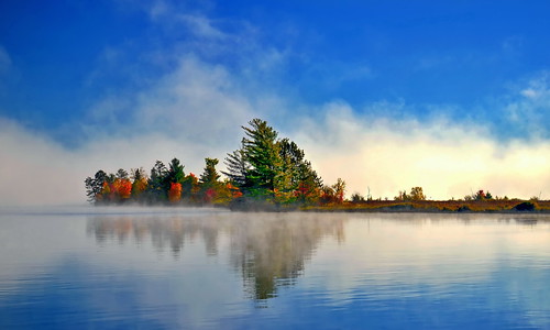 barklake ontario autumn colors fall foliage lake mist morning canada southalgonquin reflection elitegalleryaoi bestcapturesaoi