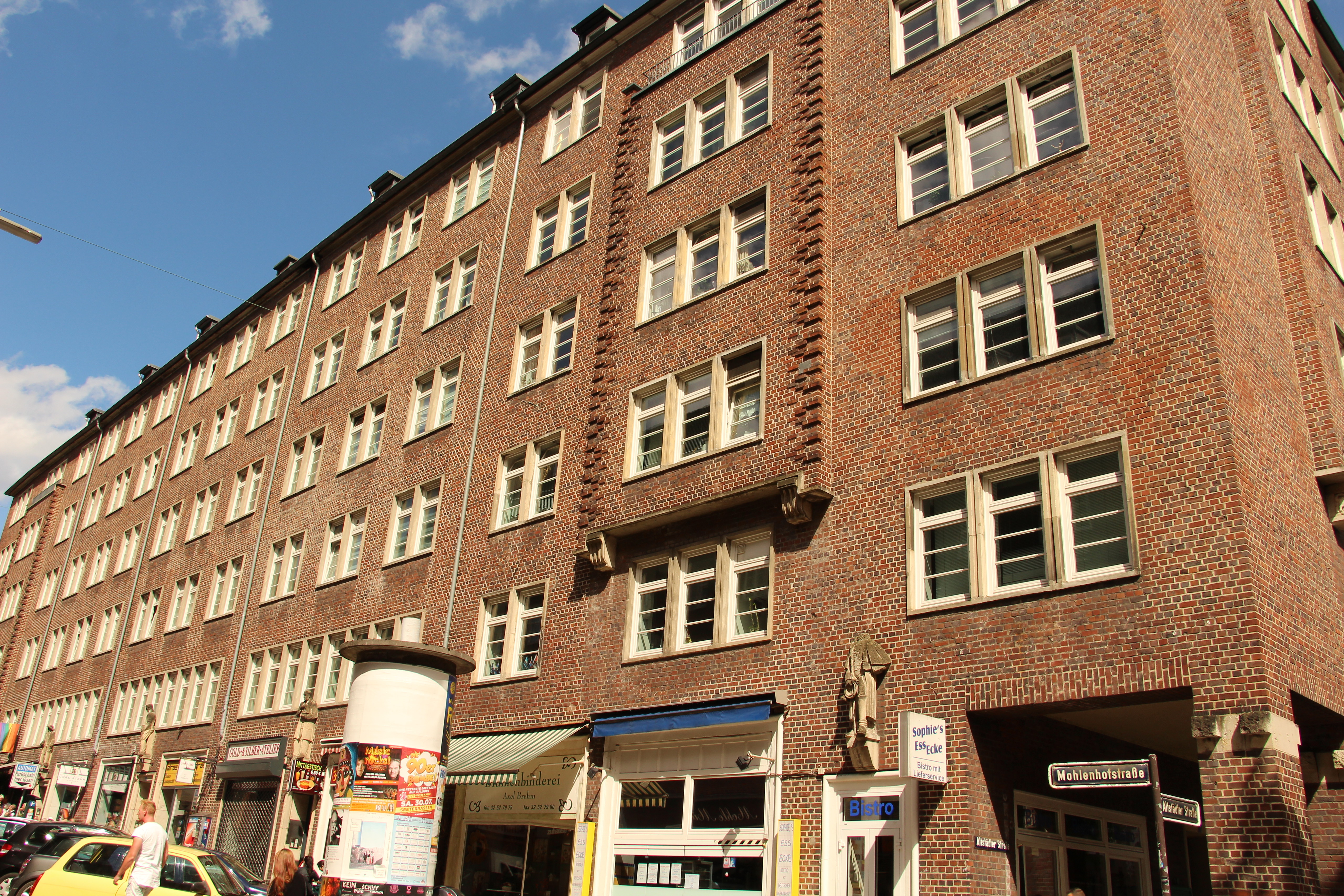 Kontorhausviertel Hamburg: Altstädter Hof | foto Fred Romero