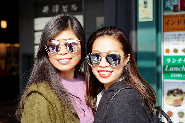 Malaysian girls in Gion