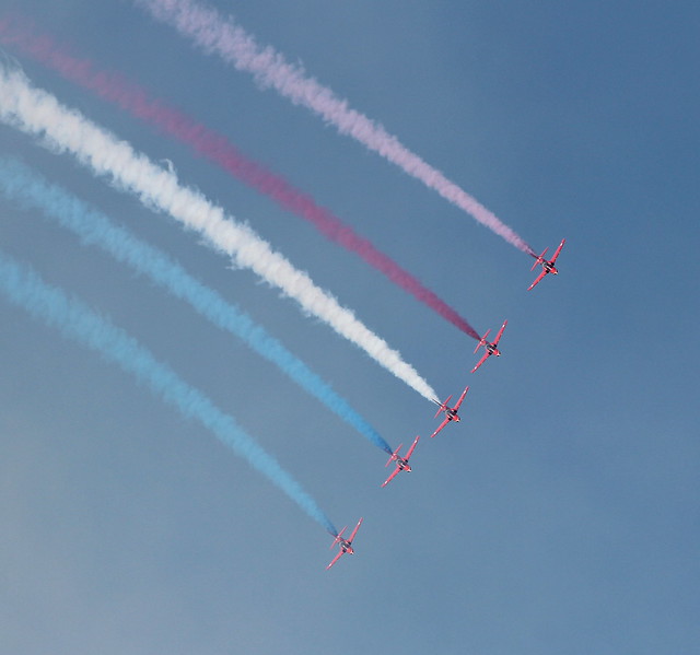 Red Arrows (Python) - Scottish Airshow 2015
