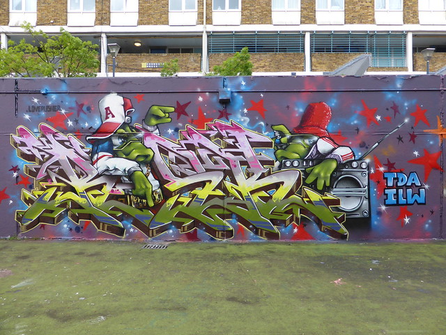 Rask graffiti, Stockwell