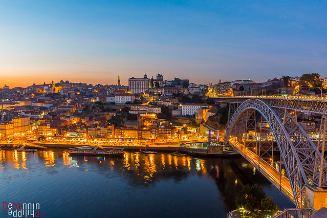 Porto, Vue sur le pont Luís 1er