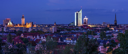 Leipzig City Skyline by frieps, View from Fockeberg to Skyline of Leipzig
Please don't use and don't link this images on websites,
