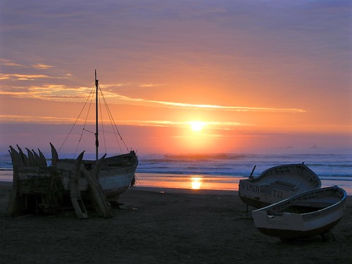 ocean travel seascape beach peru southamerica landscape sundown pacific playa wanderlust chiclayo lambayeque pimentel