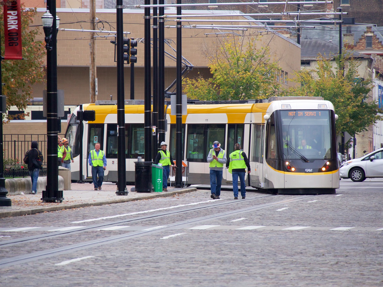 Cincinnati Streetcar Testing