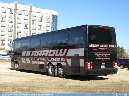 arrow stage lines busco norfolk nebraska vanhool t2145 charter tour transportation transport travel bus motorcoach