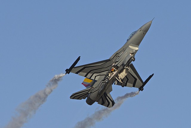 Takeoff, Lockheed Martin F-16AM Fighting Falcon, FA-123, Malta Air Show