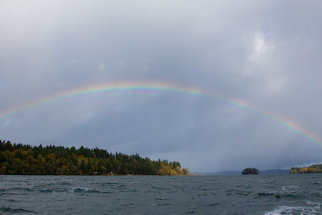 Another Full Rainbow in Puget Sound