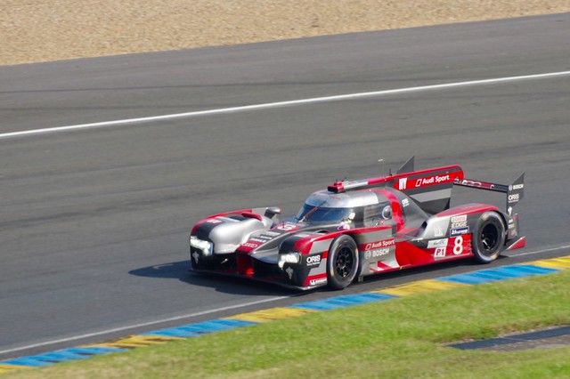 Audi Sport Team Joest's Audi R18 Driven by Loic Duval, Lucas Di Grassi and Oliver Jarvis