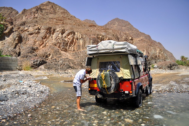 washing Henry J, Omani style