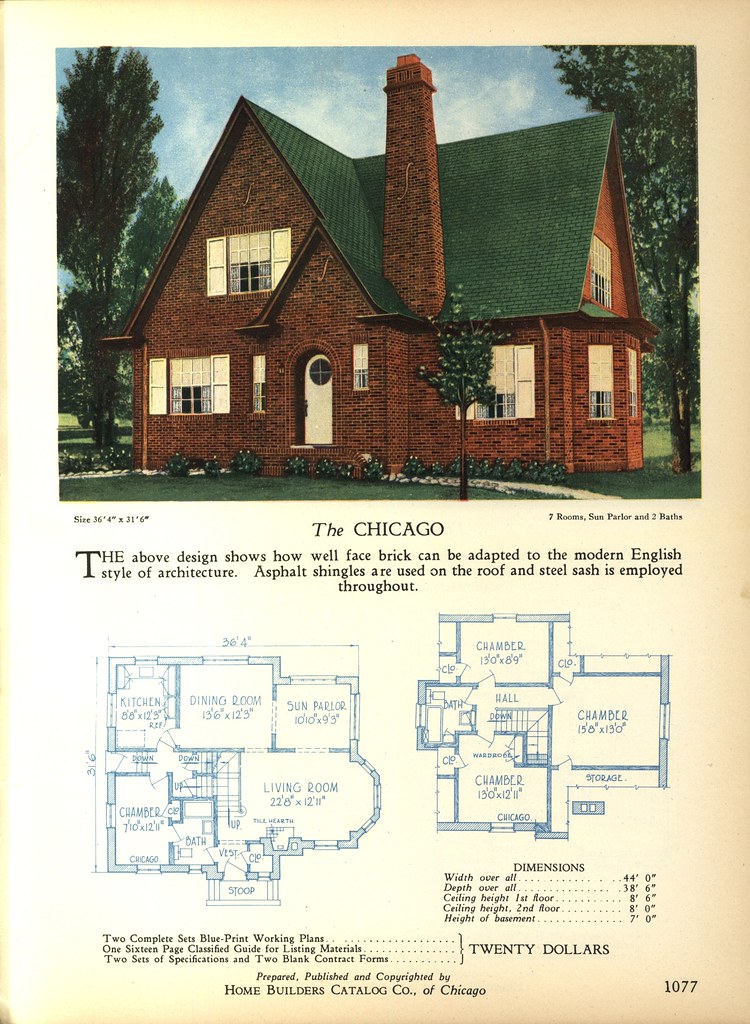 1928 Home Builders Catalog The Chicago Www Antiquehome Org Flickr