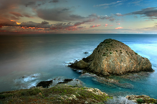 Mediterranean Sunset by hapulcu, I never thought I would upload these photos, this is what I call incidental work, it was never my in