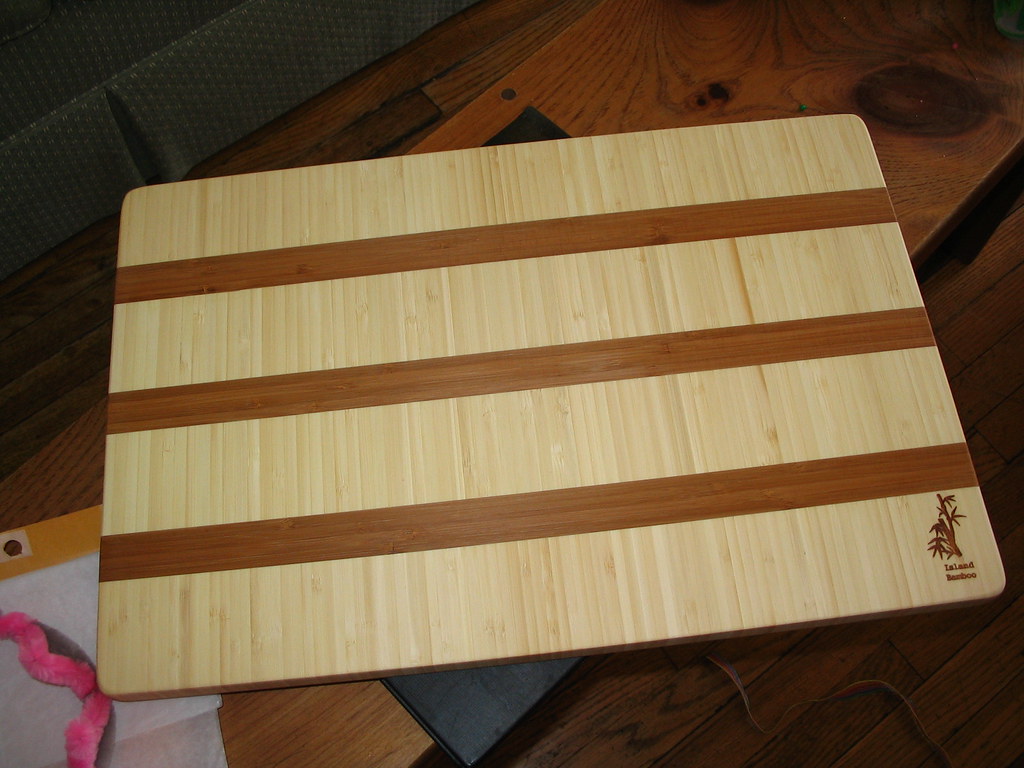 Bamboo Cutting Board | Our kitchen is pretty complete as far… | Flickr