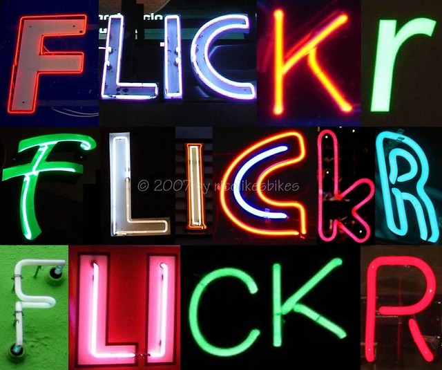 Flickr Neon