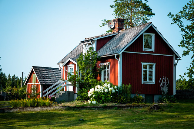 Traditional Småland house