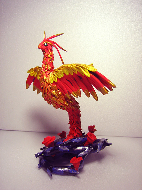 Fire bird - Fire Red Phoenix