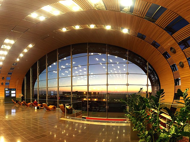 Airport Aeroport Charles De Gaulle Airport Architecture_collection Architecture Wideangle Perspectives Catching A Flight Sunset Modern Architecture The Architect - 2015 EyeEm Awards at Aéroport Paris-Charles de Gaulle (CDG)