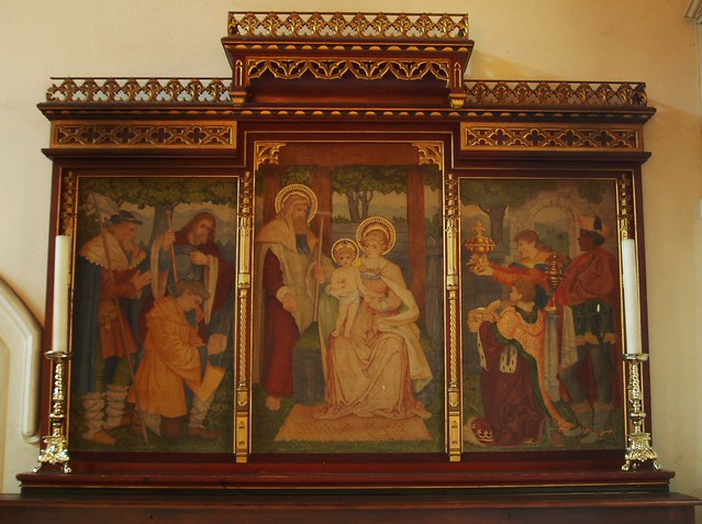 Nativity / Epiphany Reredos, St Matthias, Malvern Link