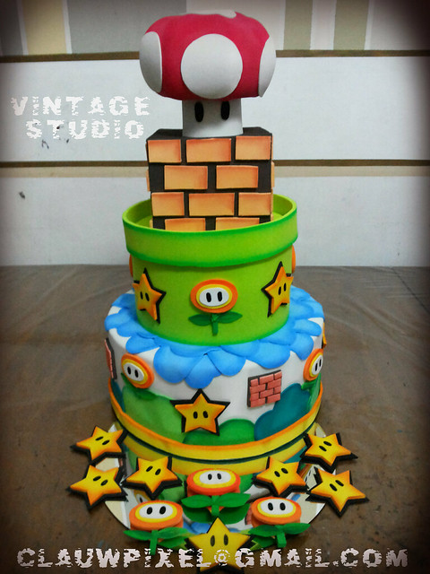 Bolo Mario Bros Cake