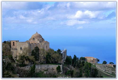 landscape mediterraneo mare natura chiesa hdr sicilia paesaggio erice trapani sony1855 ilce3000 sonyilce3000 sony3000 ericechiesadisangiovannibattista